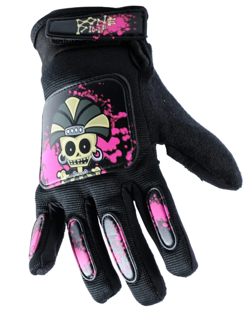 Bone Idle Skeleton Cycling Gloves 